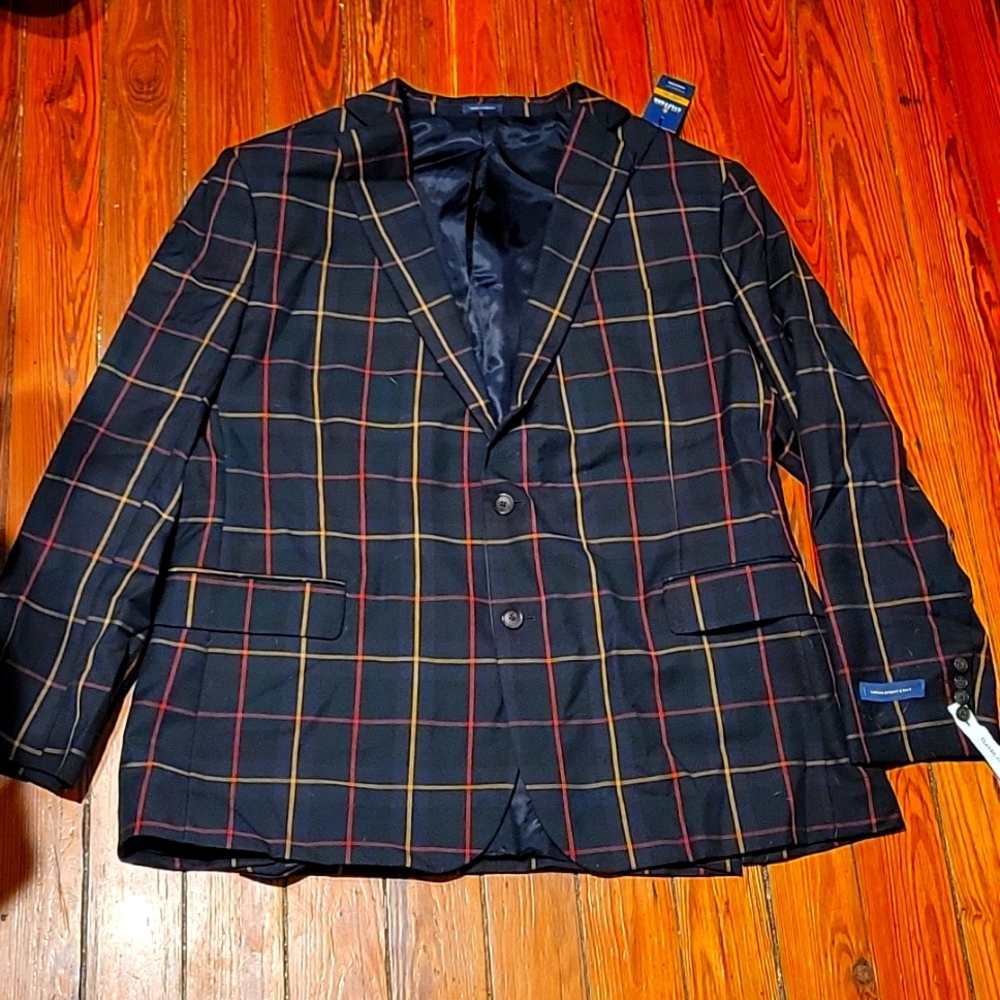Stafford Tartan Sportscoat 50 regular